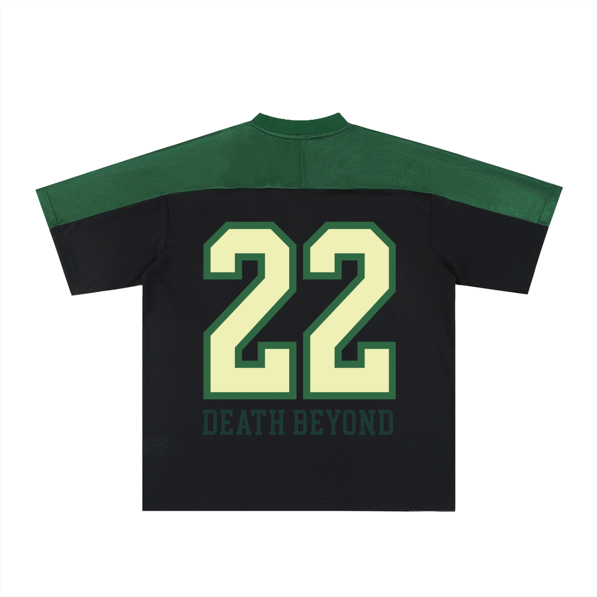 Oversized Mesh V-Neck Soccer Jersey
