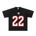 Oversized Mesh V-Neck Soccer Jersey