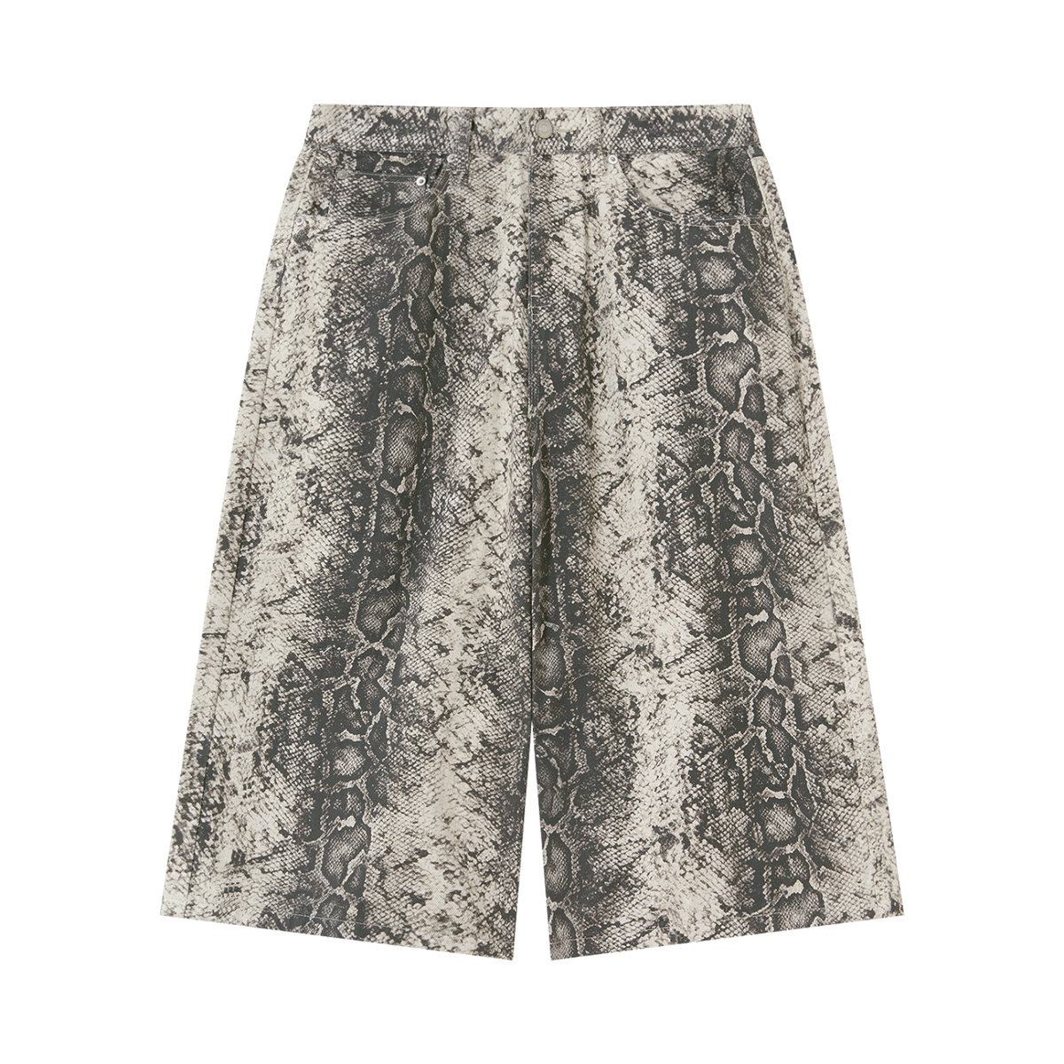 Snake Print Shorts