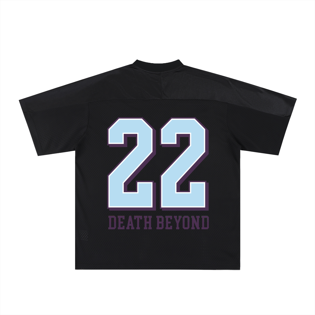 Oversized Mesh V-Neck Soccer Jersey