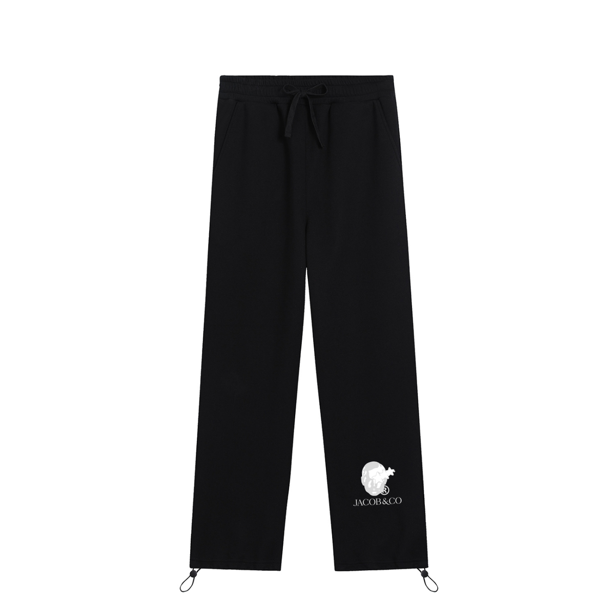 Essential Drawstring Straight-Leg Sweatpants