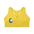 Women's Crossover V-Neck Sports Bra