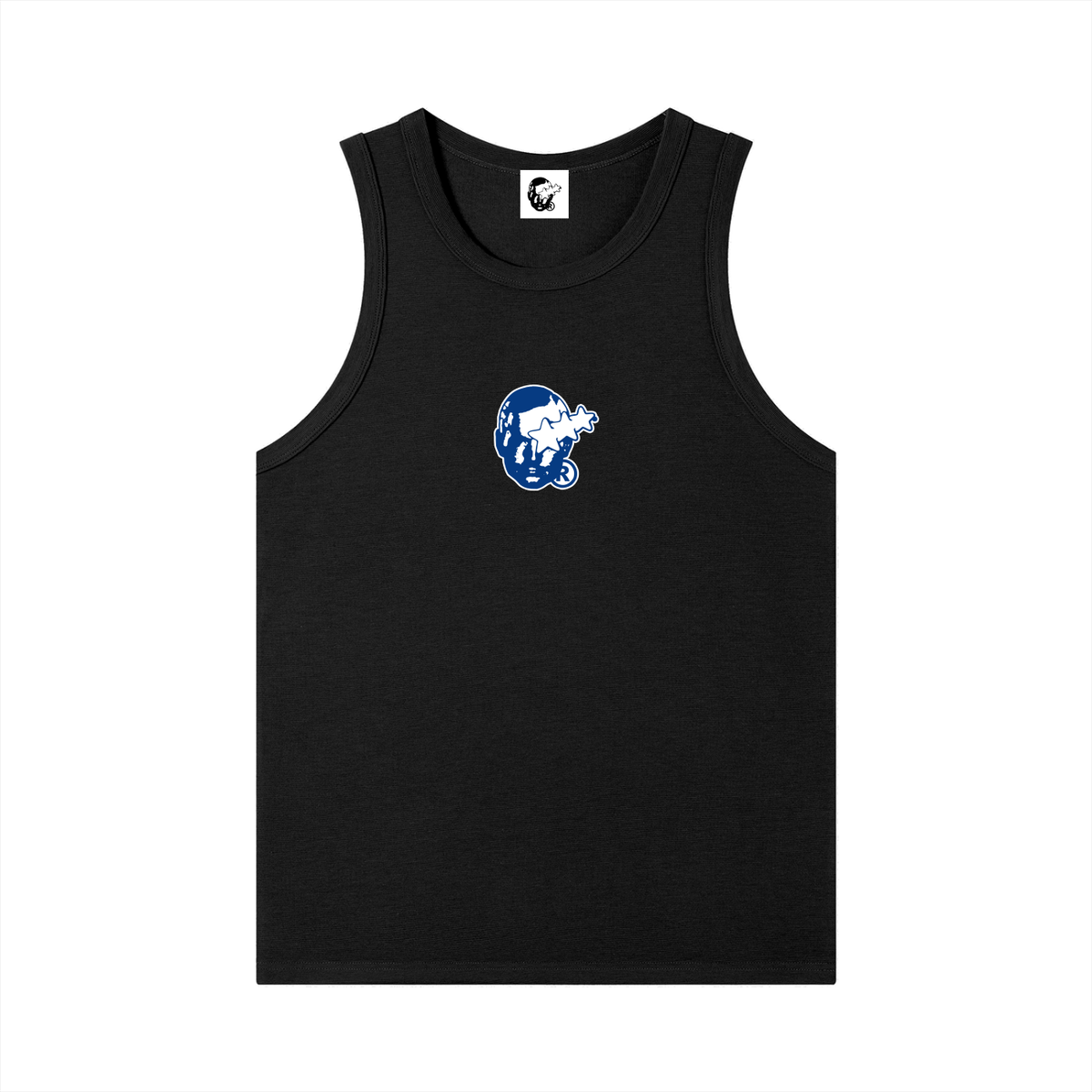 Logo Ribbed Tank Top