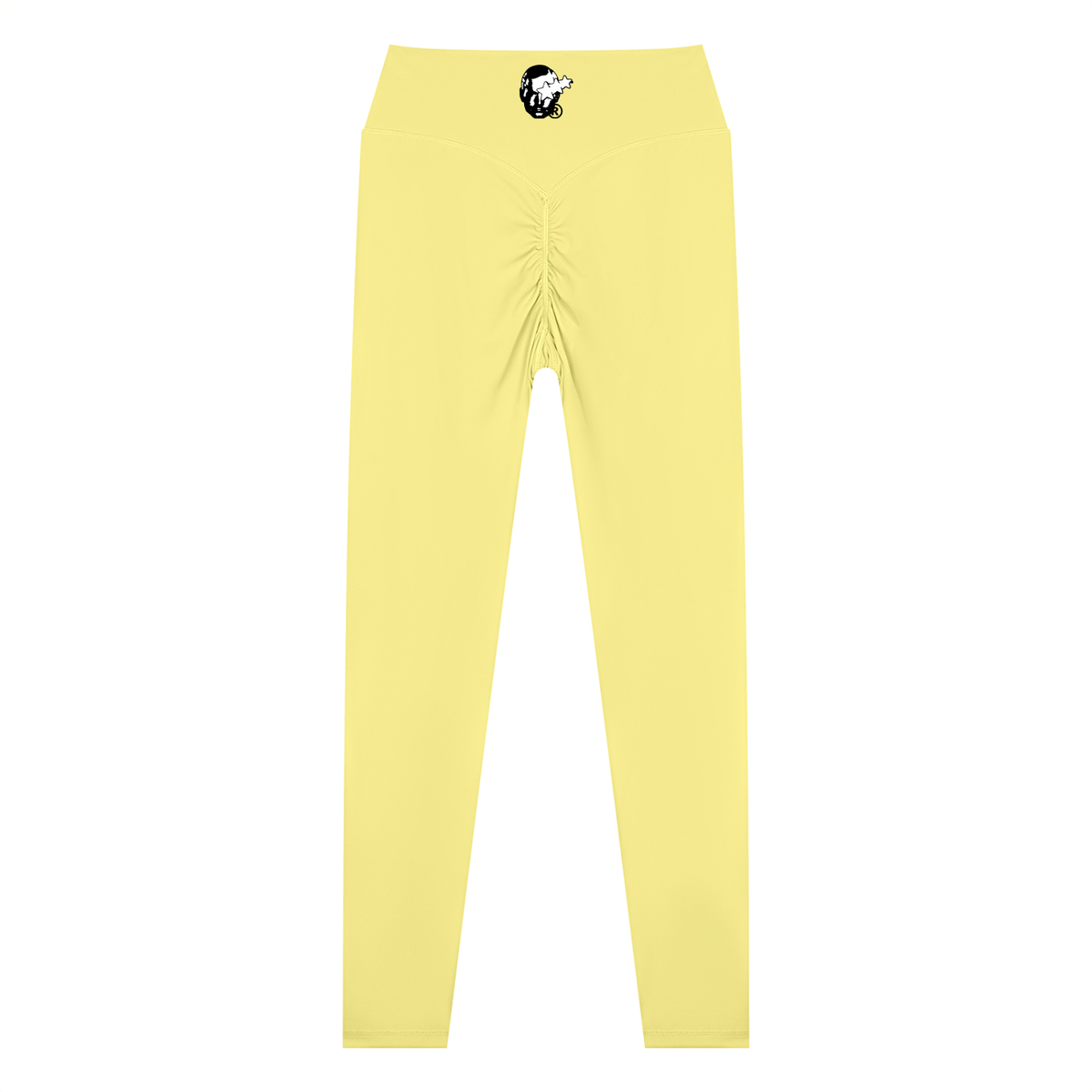 Logo High Waisted Yoga Leggings