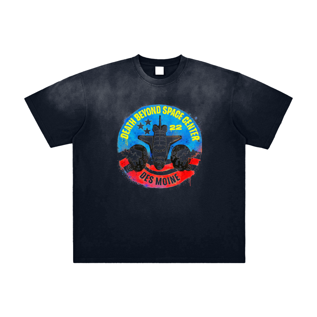 Vintage Washed Frayed T-Shirt