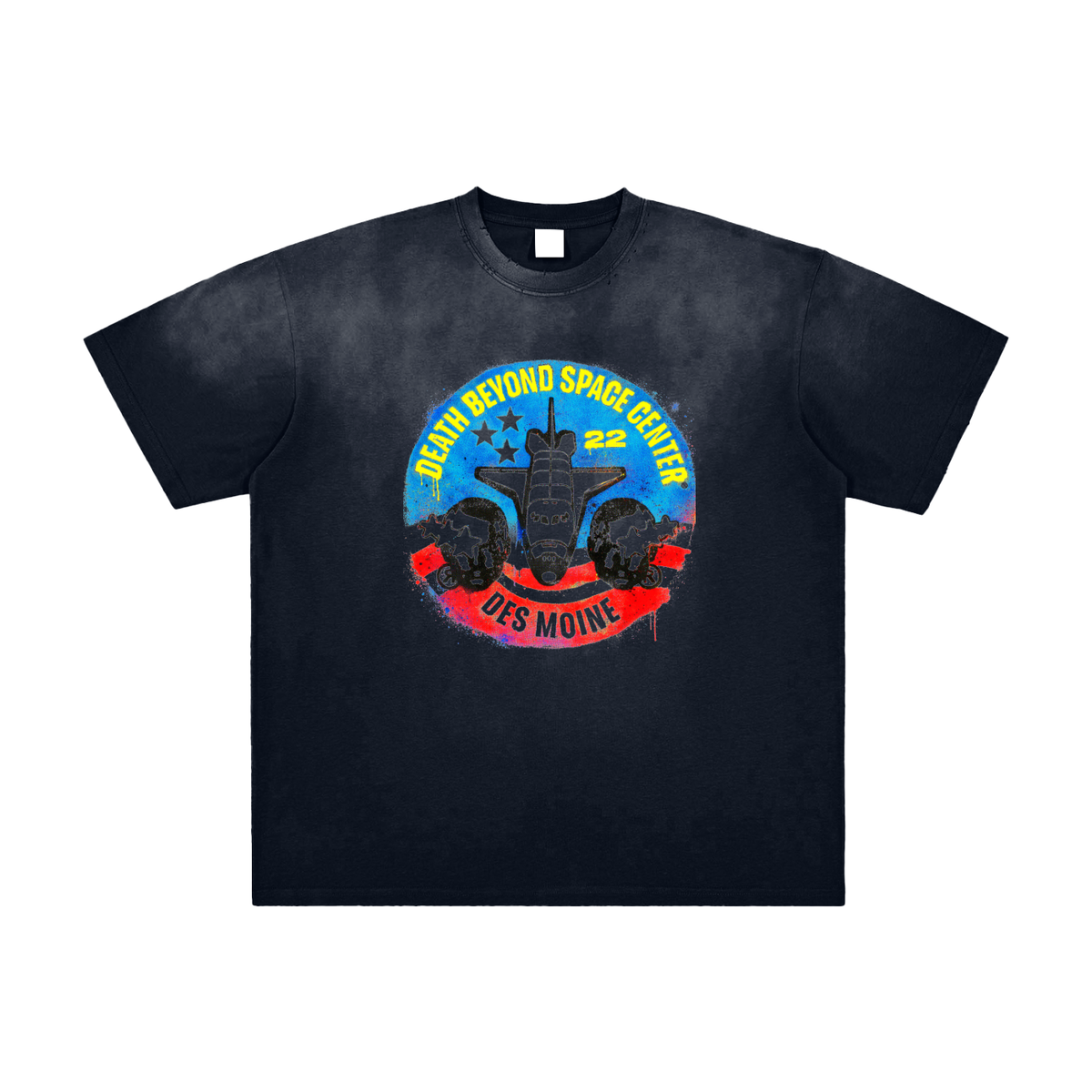 Vintage Washed Frayed T-Shirt