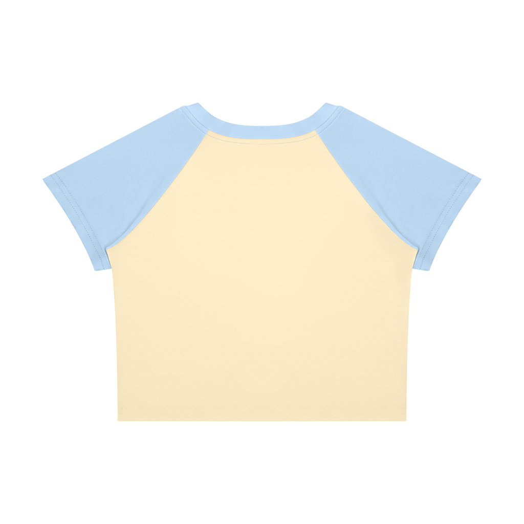 Butterfly Raglan Baby Tee