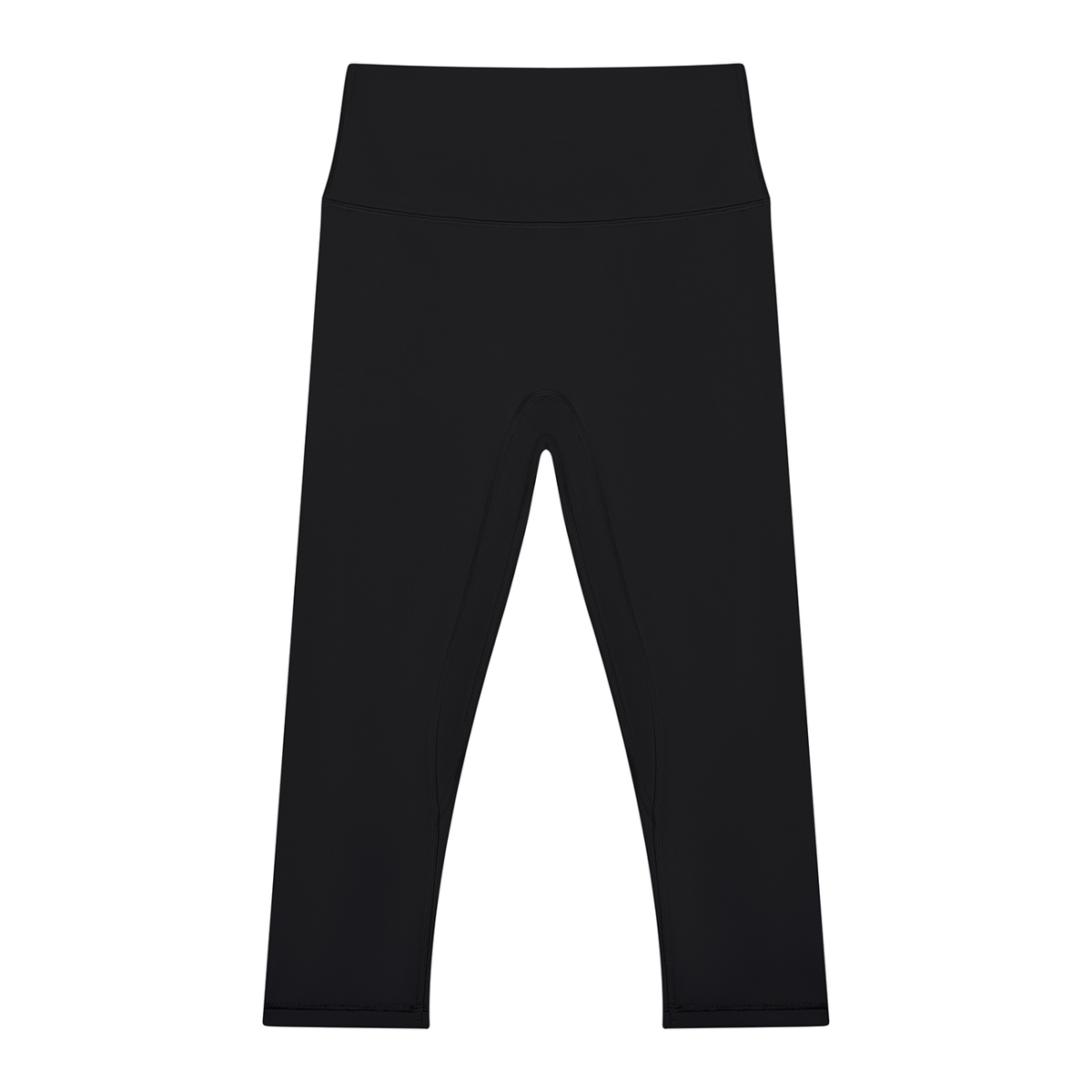 Logo High Waisted Yoga Capri Leggings