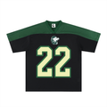 Oversized Mesh V-Neck Soccer Jersey